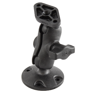 RAM MOUNT RAM HIGH-STRENGTH COMPOSITE DRILL-DOWN MOUNT W/DIAMOND PLATE