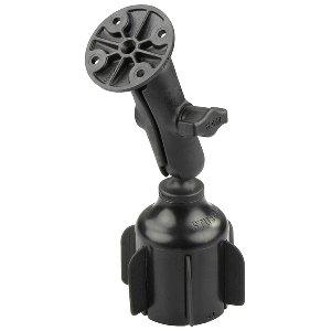 RAM MOUNT RAM STUBBY CUP HOLDER MOUNT W/ROUND PLATE