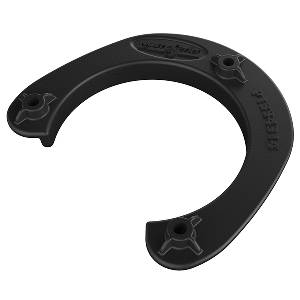MATE SERIES PLASTIC ROD & CUP HOLDER BACKING PLATE F/ROUND ROD/CUP ONLY F/3-3/4" HOLES