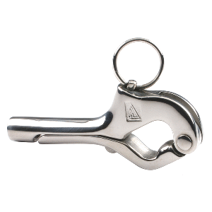C SHERMAN JOHNSON SNAP GATE HOOK, BODY ONLY, 1/4", 28 LEFT HAND