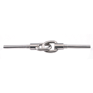 C SHERMAN JOHNSON DOUBLE THREADED INTERLOCKING GATE EYE F/1/8" WIRE