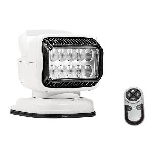 GOLIGHT RADIORAY GT SERIES PORTABLE MOUNT, WHITE LED, HANDHELD REMOTE PERMANENT SHOE MOUNT