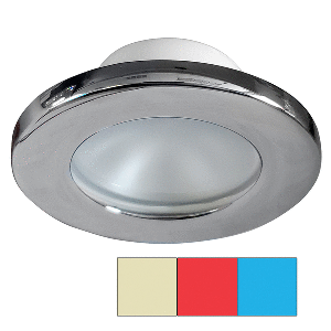 I2SYSTEMS APEIRON A3120 SCREW MOUNT LIGHT, RED, WARM WHITE & BLUE, CHROME FINISH