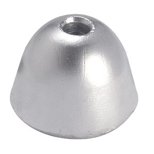 TECNOSEAL VETUS BOW THRUSTER ZINC CONE PROPELLER NUT ANODE SET 125/130/160 KGF W/HARDWARE