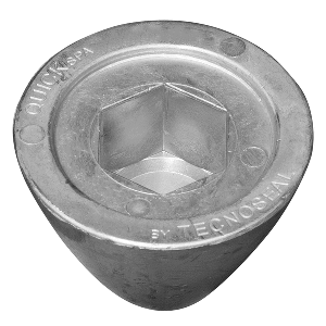 TECNOSEAL QUICK ZINC PROPELLER NUT ANODE KIT F/BTQ250 BOW THRUSTERS