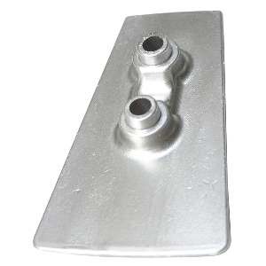 TECNOSEAL ZINC CAVITATION PLATE ANODE F/VOLVO DPH OUTDRIVES