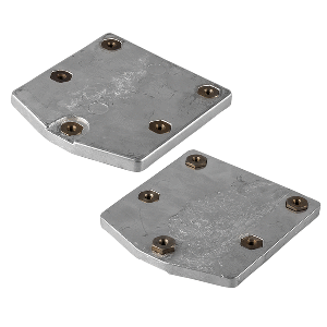 TECNOSEAL ALUMINUM MERCURY ZEUS POD TRIM TAB ANODE KIT W/HARDWARE