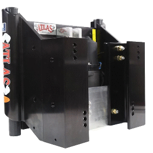 TH MARINE ATLAS 4" SET BACK HYDRAULIC JACK PLATE, HEAVY DUTY BLACK