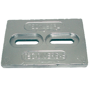 TECNOSEAL MINI MAGNESIUM PLATE ANODE 6" X 4" X 1/2"