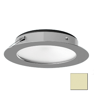 I2SYSTEMS APEIRON PRO XL A526, 6W SPRING MOUNT LIGHT, WARM WHITE, POLISHED CHROME FINISH