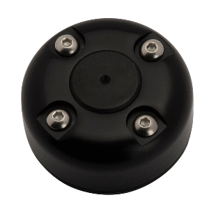 SEAVIEW CABLE SEAL W/COVER, BLACK POWDER COATED, STAINLESS STEEL WIRE, SIZE 2-10MM