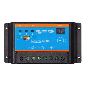 VICTRON BLUESOLAR PWM-LIGHT CHARGE CONTROLLER, 12/24V, 20AMP
