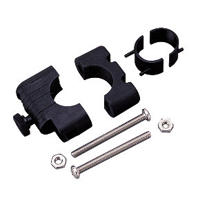 SEA DOG RAIL MOUNT BRACKET F/FLAGPOLE, ROUND, 7/8"-1"