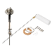 VERATRON FRESH WATER LEVEL SENSOR (RESISTIVE) W/ADJUST LEVER & SEAL KIT #750, 12/24V, 200-600MM LENGTH