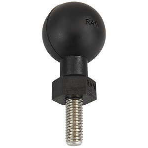 RAM MOUNT TOUGH-BALL W/M10-1.5 X 25MM THREADED STUD