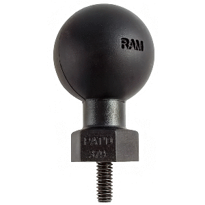 RAM MOUNT RAM TOUGH-BALL W/1/4"-20 X .50" THREADED STUD F/KAYAKS