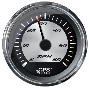 FARIA PLATINUM 4" SPEEDOMETER, 60MPH, GPS