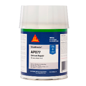 SIKA SIKABIRESIN AP077 + BPO CREAM HARDENER, WHITE, QUART