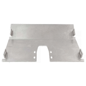 TH MARINE 12" ATLAS HOLE SHOT PLATE W/TRANSDUCER CUT OUT