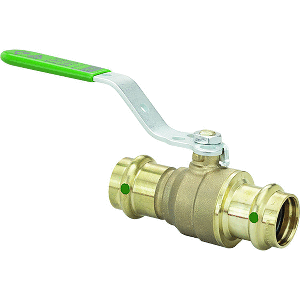 VIEGA PROPRESS 1/2" ZERO LEAD BRONZE BALL VALVE W/STAINLESS STEM, DOUBLE PRESS CONNECTION, SMART CONNECT TECHNOLOGY