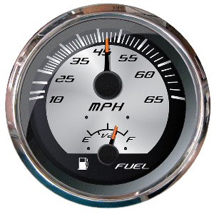 FARIA PLATINUM 4" MULTI-FUNCTION, SPEEDOMETER & FUEL