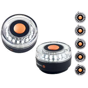 NAVISAFE NAVILIGHT ALL-WHITE 5 MODE 360-DEG 2NM W/MAGNET BASE