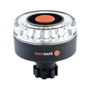 NAVISAFE NAVILIGHT ALL-WHITE 5 MODE 360-DEG 2NM W/NAVIBOLT BASE