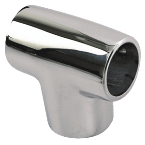 SEA DOG HAND RAIL TEE 316 STAINLESS STEEL 90-DEG, 7/8"