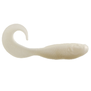 BERKLEY GULP! SALTWATER SWIMMING MULLET 6", PEARL WHITE