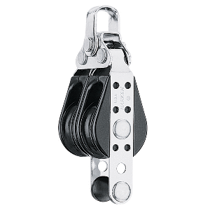 HARKEN 29MM DOUBLE BULLET BLOCK W/BECKET