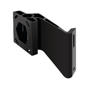 MINN KOTA RAPTOR JACK PLATE ADAPTER BRACKET, PORT, 2" SETBACK, 4" RISE, BLACK