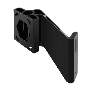 MINN KOTA RAPTOR JACK PLATE ADAPTER BRACKET, PORT, 2" SETBACK, 6" RISE, BLACK