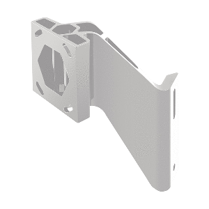 MINN KOTA RAPTOR JACK PLATE ADAPTER BRACKET, PORT, 2" SETBACK, 6" RISE, WHITE