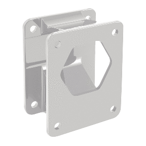 MINN KOTA 3" RAPTOR SETBACK BRACKET, WHITE