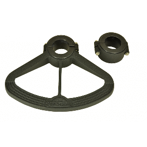 SPRINGFIELD FOOTREST & BUSHING SET, 2-7/8", BLACK