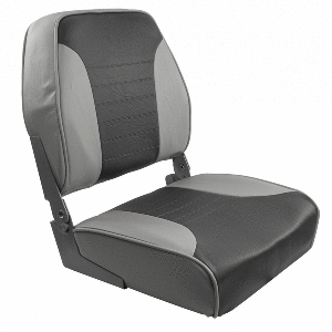 SPRINGFIELD ECONOMY MULTI-COLOR FOLDING SEAT, GREY/CHARCOAL