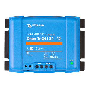 VICTRON ORION-TR DC-DC CONVERTER, 24 VDC TO 24 VDC, 280W, 12AMP ISOLATED