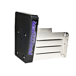PANTHER MARINE OUTBOARD MOTOR BRACKET, SS, FIXED 35HP