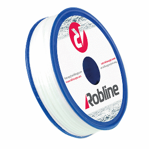 ROBLINE WAXED WHIPPING TWINE, 0.5MM X 40M, WHITE