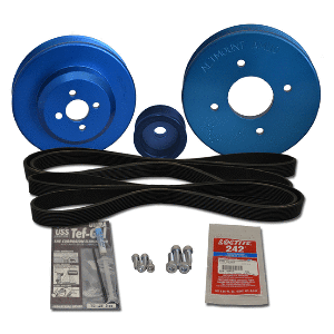 BALMAR PULLEY KIT F/YANMAR 3JH2-TE, 3JH2-E