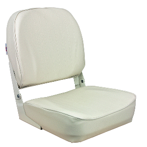 SPRINGFIELD ECONOMY FOLDING SEAT, WHITE