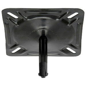 SPRINGFIELD KINGPIN 7" X 7" SEAT MOUNT W/O SPRING, E-COAT FINISH