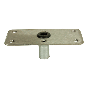 SPRINGFIELD KINGPIN 4" X 8", SS, RECTANGULAR BASE (STANDARD)