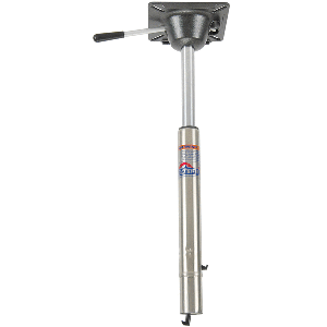 SPRINGFIELD SPRING-LOCK POWER-RISE ADJUSTABLE SIT-DOWN POST, STAINLESS STEEL