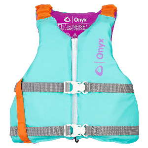 ONYX YOUTH UNIVERSAL PADDLE VEST, AQUA