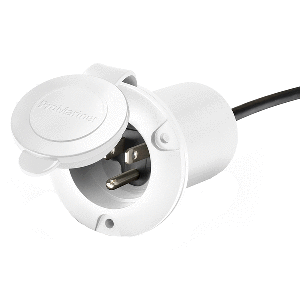 PROMARINER UNIVERSAL AC PLUG, WHITE