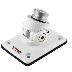DS18 HYDRO UNIVERSAL FLAT MOUNT, WHITE