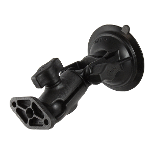 RAM MOUNT RAM TWIST-LOCK COMPOSITE SUCTION CUP RATCHET MOUNT W/DIAMOND PLATE