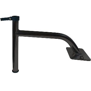PANTHER 3" QUICK RELEASE KING PIN BOW MOUNT BRACKET, BLACK, POWDER COAT