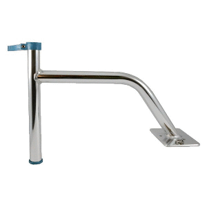 PANTHER 6" QUICK RELEASE KING PIN BOW MOUNT BRACKET, CLEAR, ANODIZED